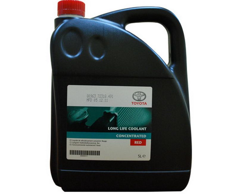 Toyota Long Life Coolant Red Concentrate 1L