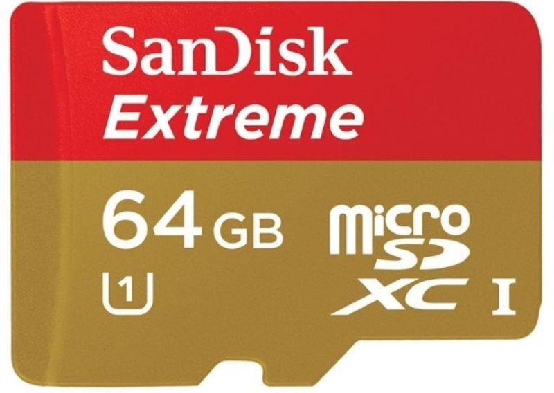 SanDisk Extreme microSDXC Class 10 фото