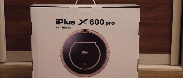 iPlus x600pro PetSeries фото робота пылесоса