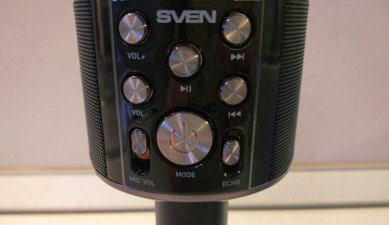 Управление микрофоном Sven MK-960