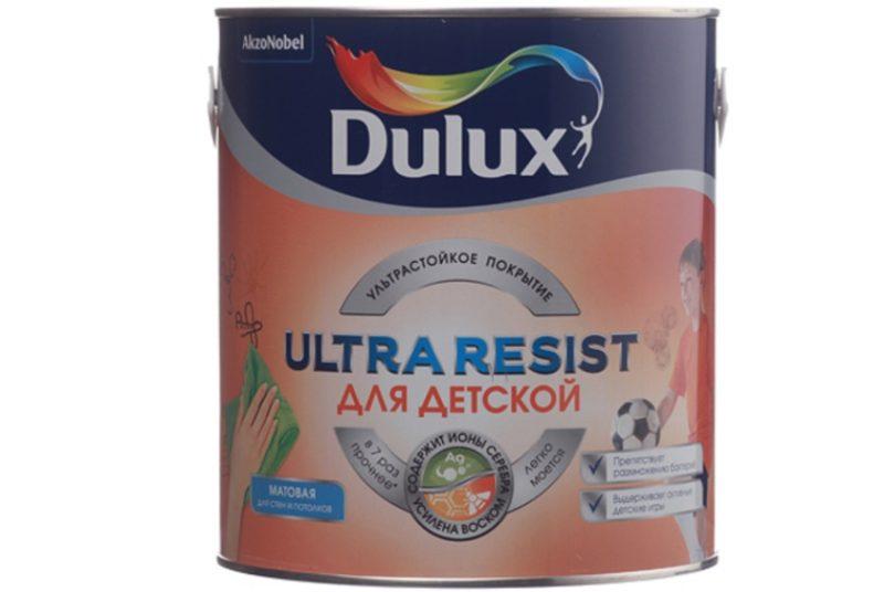 Dulux Ultra Resist для детской Матовая BW фото