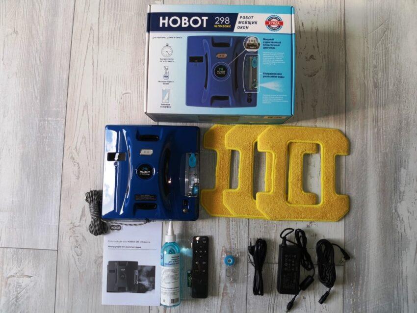 HOBOT 298 Ultrasonic комплектация
