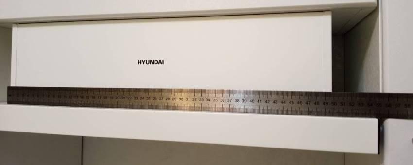 Габаритные размеры Hyundai HBH 5232W