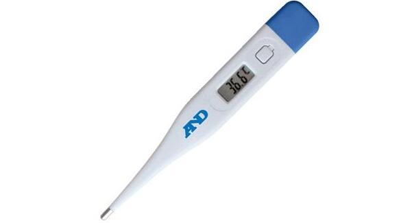 Электронный термометр AND DT-501 белый/синий фото