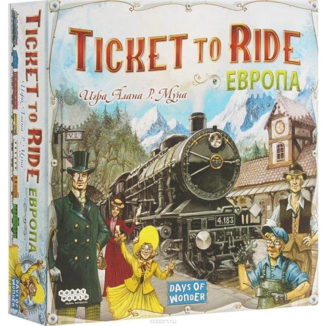 Ticket to Ride: Европа (8+) фото