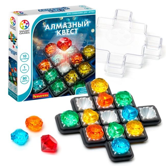 Головоломка BONDIBON Smartgames Алмазный квест ВВ5261 фото