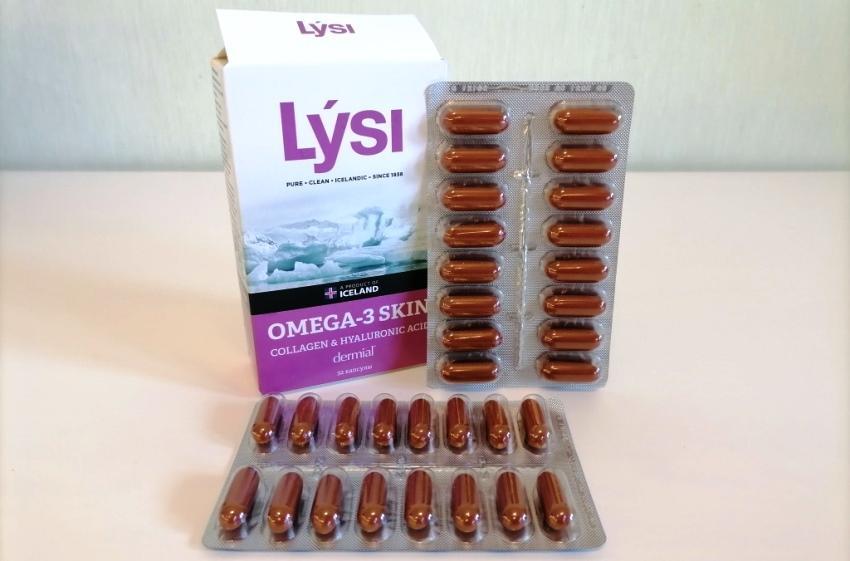 LYSI Омега 3 c коллагеном и гиалуроновой кислотой фото