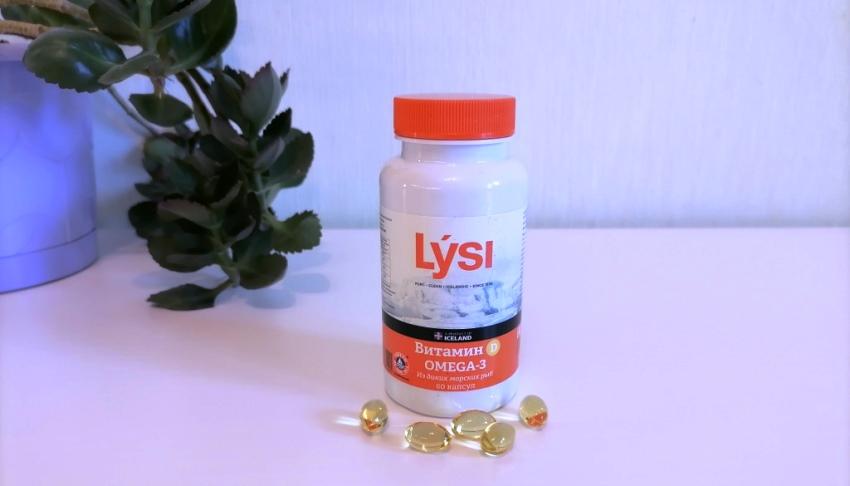 LYSI Омега 3 с витамином D фото